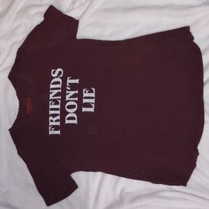 Stranger things tee size large NWOT PO